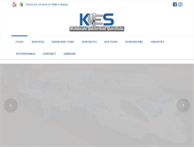 Tablet Screenshot of kuhlmanelectricalservices.com